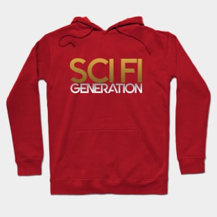 Sci Fi Generation logo (Gold) Hoodie